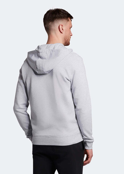 Lyle & Scott Vesten  Zip through hoodie - light grey marl 