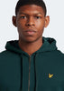 Lyle & Scott Vesten  Zip through hoodie - dark green 