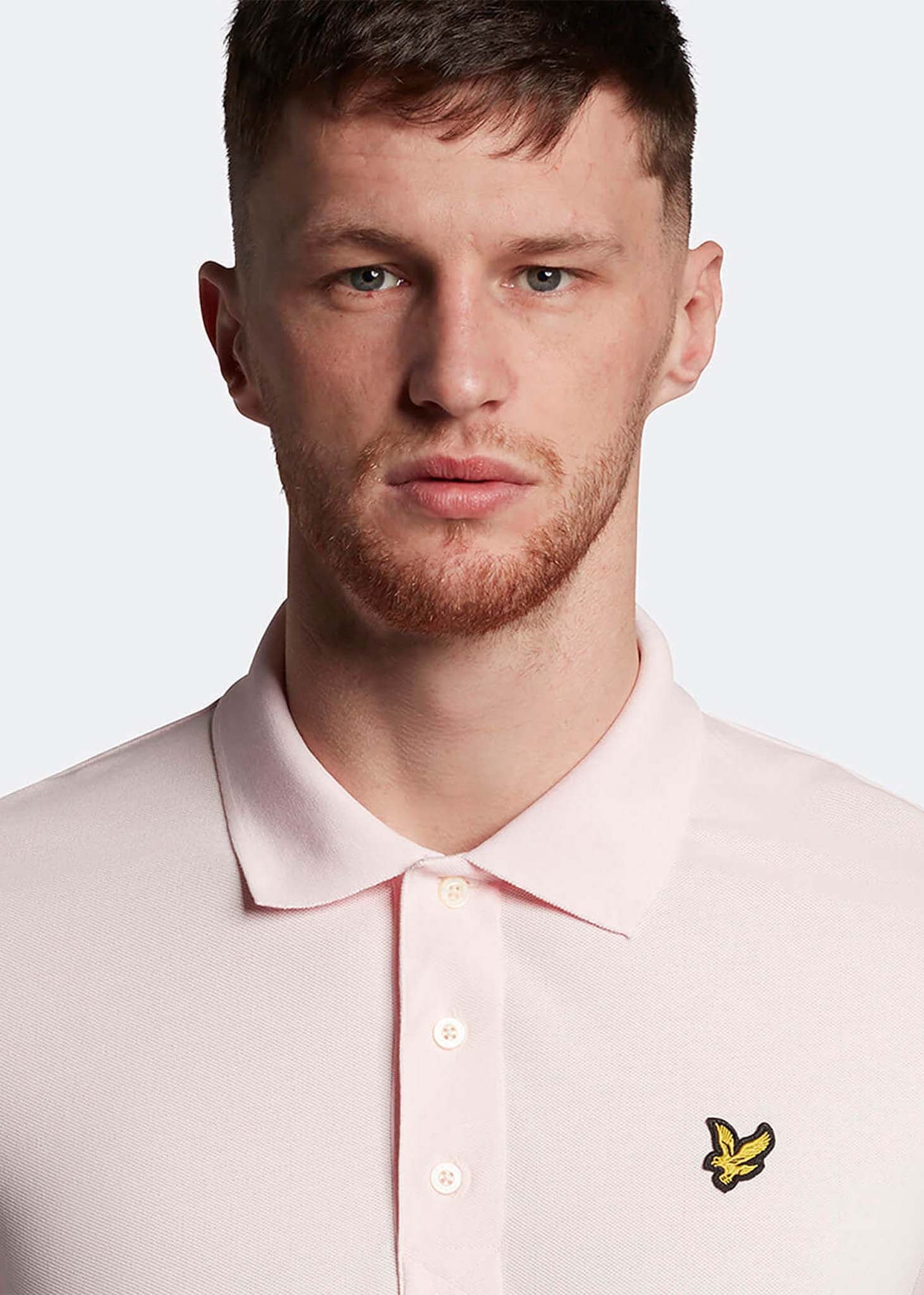 Lyle & Scott Polo's  Plain polo shirt - light pink 