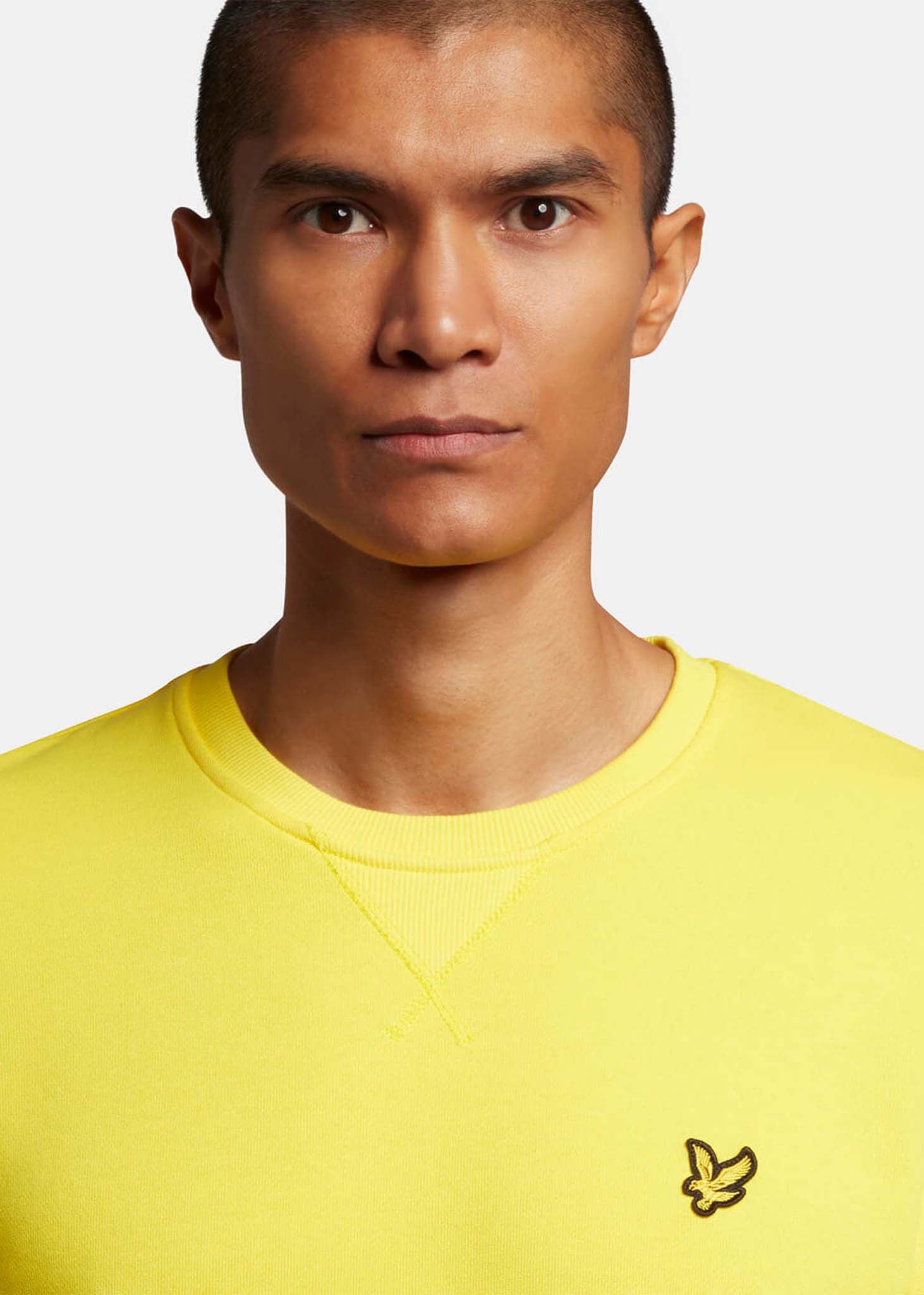 Lyle & Scott Truien  Crew neck sweatshirt - sunshine yellow 