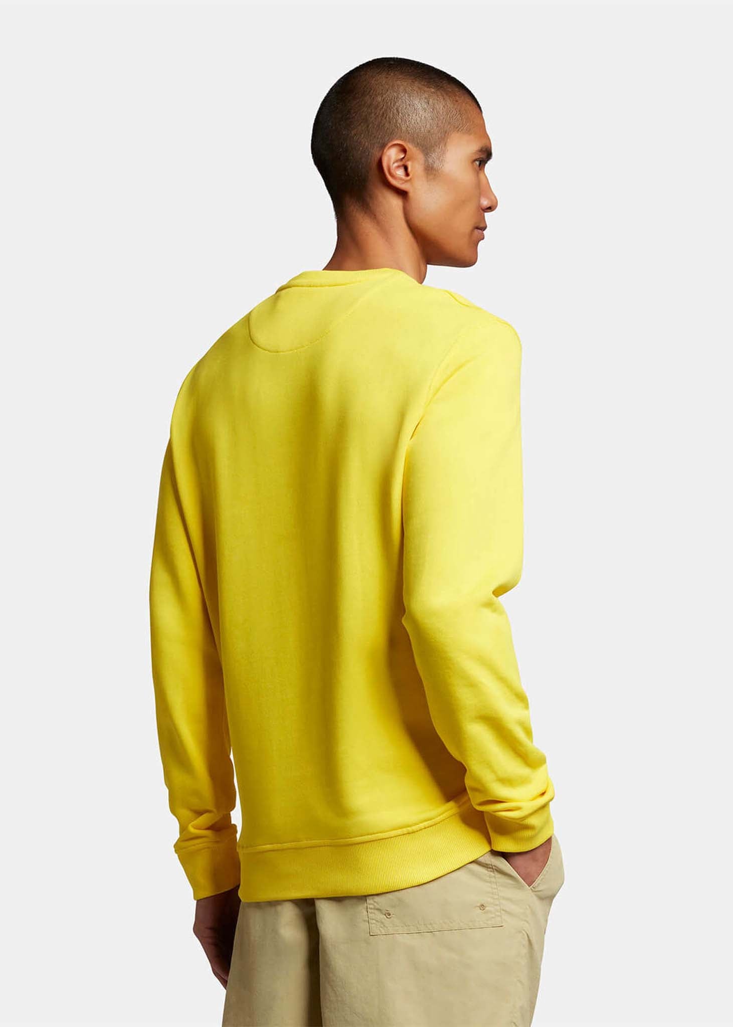 Lyle & Scott Truien  Crew neck sweatshirt - sunshine yellow 