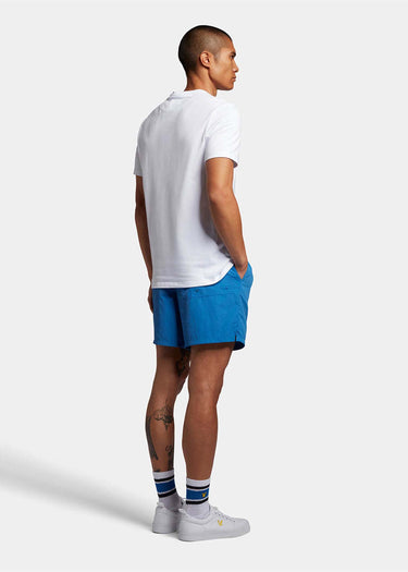 Lyle & Scott Zwembroeken  Plain swimshort - spring blue 