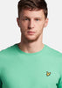 Lyle & Scott T-shirts  Plain t-shirt - green glaze 