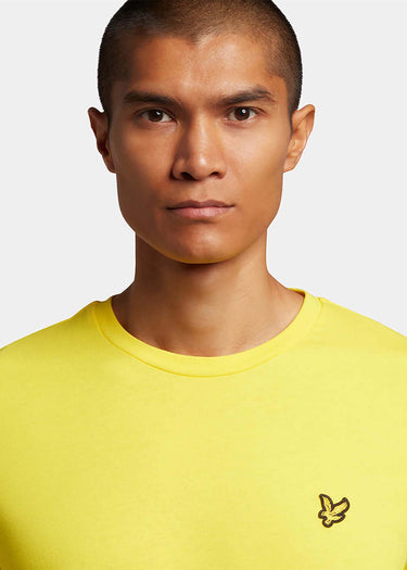 Lyle & Scott T-shirts  Plain t-shirt - sunshine yellow 