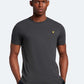 Lyle & Scott T-shirts  Plain t-shirt - gunmetal 