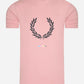 Fred Perry T-shirts  Print registration t-shirt - chalky pink 
