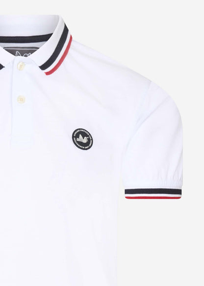 Peaceful Hooligan Polo's  Philip polo - white 