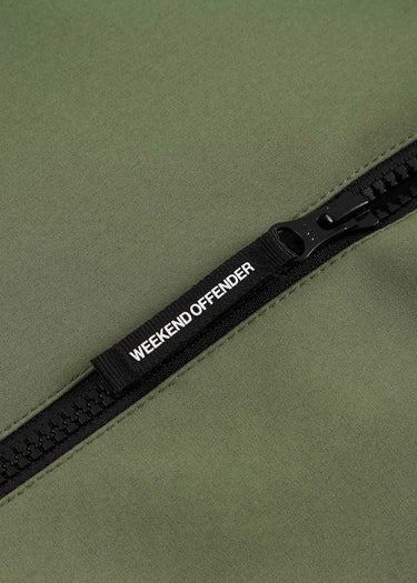 Weekend Offender Jassen  Stipe softshell - green clay 