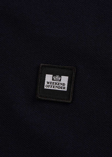 Weekend Offender Longsleeve Polo's  Tavarez - navy 