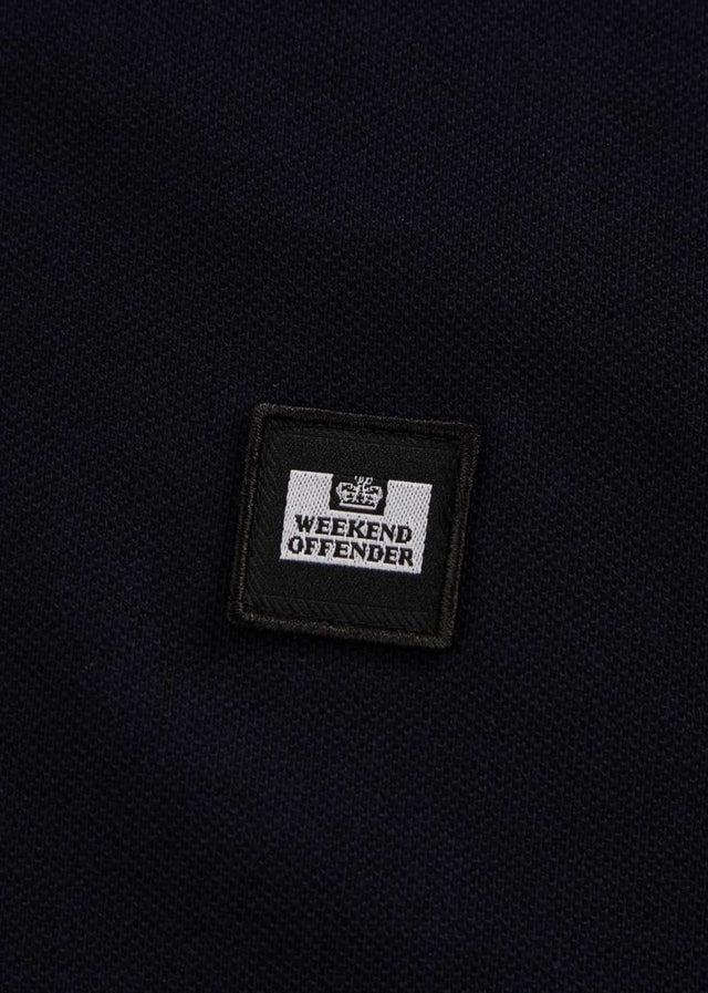 Weekend Offender Longsleeve Polo's  Tavarez - navy 