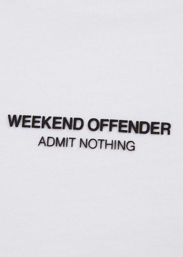 Weekend Offender T-shirts  WO tee - white 