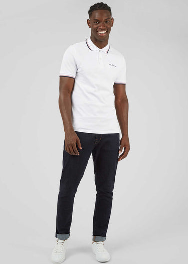 Ben Sherman Polo's  Signature polo - white 