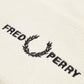 Fred Perry Mutsen  Graphic beanie - ecru 