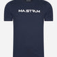 MA.Strum T-shirts  MA.Strum chest print tee - ink navy 