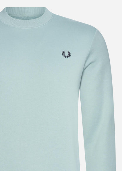 Fred Perry Truien  Crew neck sweatshirt - silver blue 