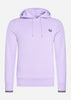 Fred Perry Hoodies  Tipped hooded sweatshirt - lilac soul 