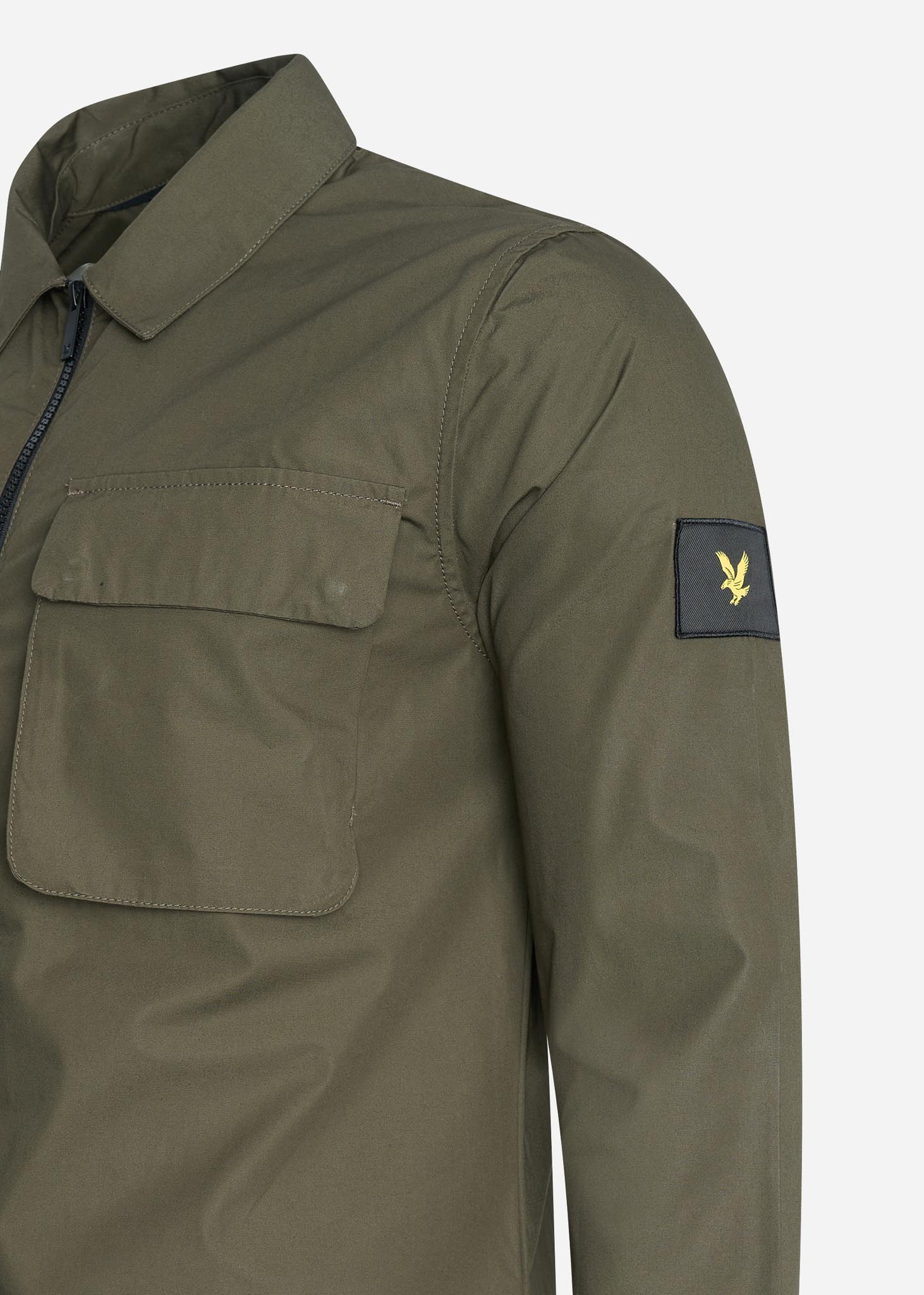 Lyle & Scott Overshirts  Pocket overshirt - olive 