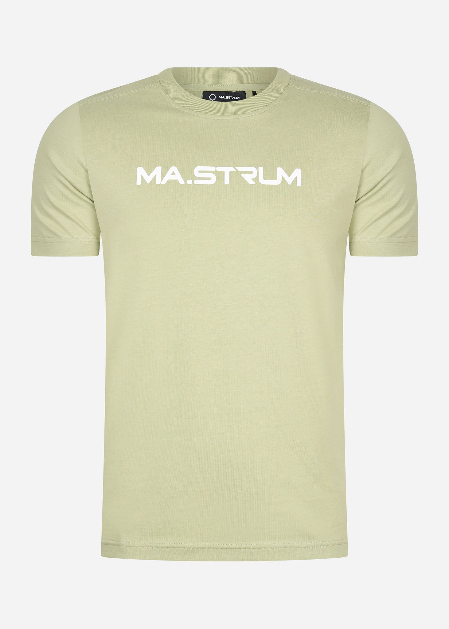 MA.Strum T-shirts  MA.Strum chest print tee - tea 