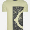 MA.Strum T-shirts  Stencil block print tee - tea 