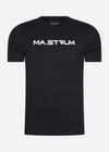 MA.Strum T-shirts  MA.Strum chest print tee - jet black 