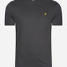 Lyle & Scott T-shirts  Plain t-shirt - charcoal marl 
