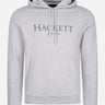 Hackett London Hoodies  Logo hoodie - light grey marl 