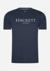 Hackett London T-shirts  Hackett london t-shirt - dark navy 