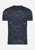 Lyle & Scott T-shirts  Earth print t-shirt - dark navy 