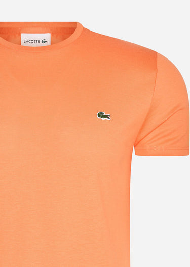 Lacoste T-shirts  T-shirt - mandarin tree orange 