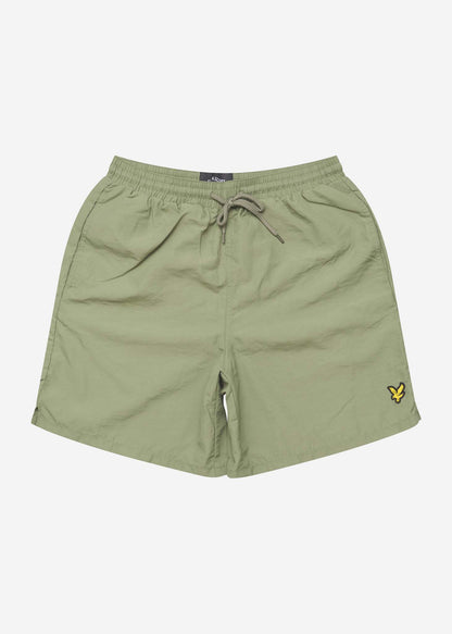 Lyle & Scott Zwembroeken  Plain swimshort - moss 