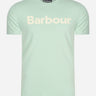 Barbour T-shirts  Logo tee - dusty mint 