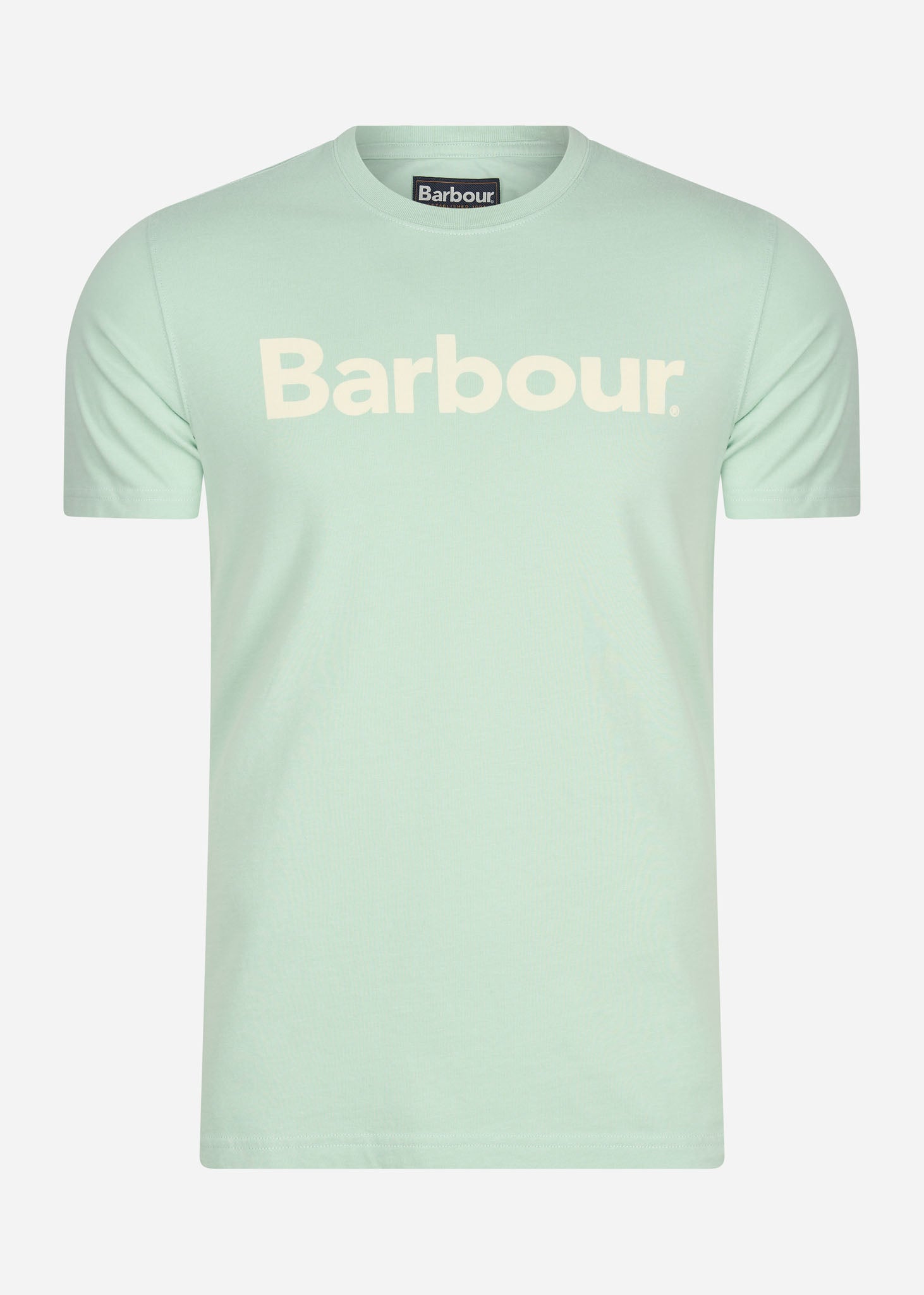 Barbour T-shirts  Logo tee - dusty mint 