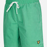 Lyle & Scott Zwembroeken  Salt wash swim shorts - grid green 