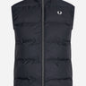 Fred Perry Bodywarmers  Insulated gilet - black 