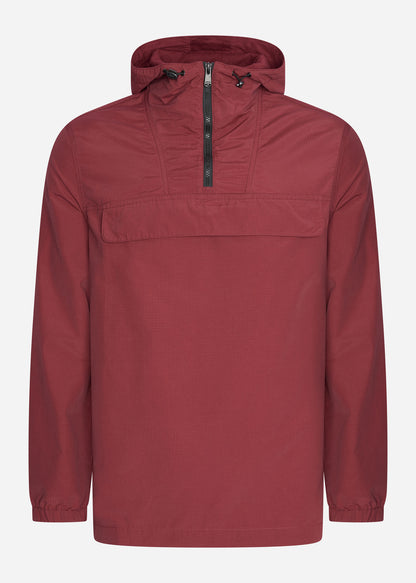 Barbour International Jassen  Orbit pop over - wine 