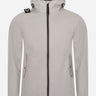 MA.Strum Jassen  Softshell full zip hooded jacket - quicksilver 