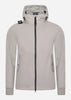 MA.Strum Jassen  Softshell full zip hooded jacket - quicksilver 