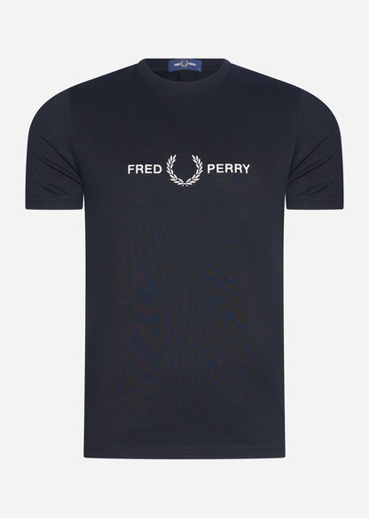 Fred Perry T-shirts  Graphic branded t-shirt - black 