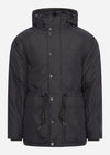 Fred Perry Jassen  Padded zip-through jacket - black 