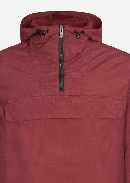 Barbour International Jassen  Orbit pop over - wine 