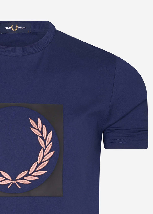 Fred Perry T-shirts  Laurel wreath graphic t-shirt - french navy 