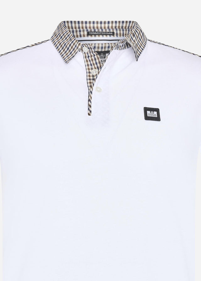 Weekend Offender Polo's  Costa - white 