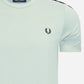 Fred Perry T-shirts  Taped ringer t-shirt - silver blue black 