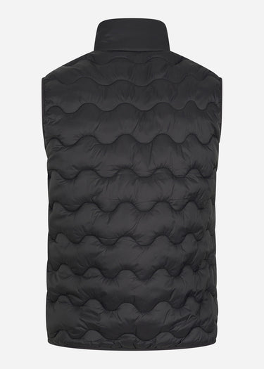 Lyle & Scott Bodywarmers  Crest quilted gilet - jet black 