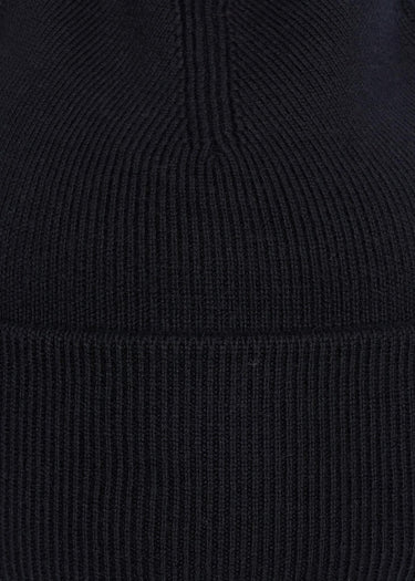 Fred Perry Mutsen  Merino wool beanie - black gunmetal 