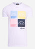 Ellesse T-shirts  Dice tee - white 