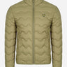 Lyle & Scott Jassen  Crest quilted jacket - seaweed 