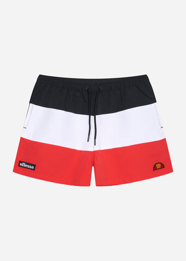 Ellesse Zwembroeken  Cielo swim short - black red 