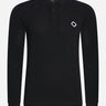 MA.Strum Longsleeve Polo's  LS pique polo - jet black 