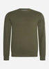 Weekend Offender Truien  F bomb - dark green 